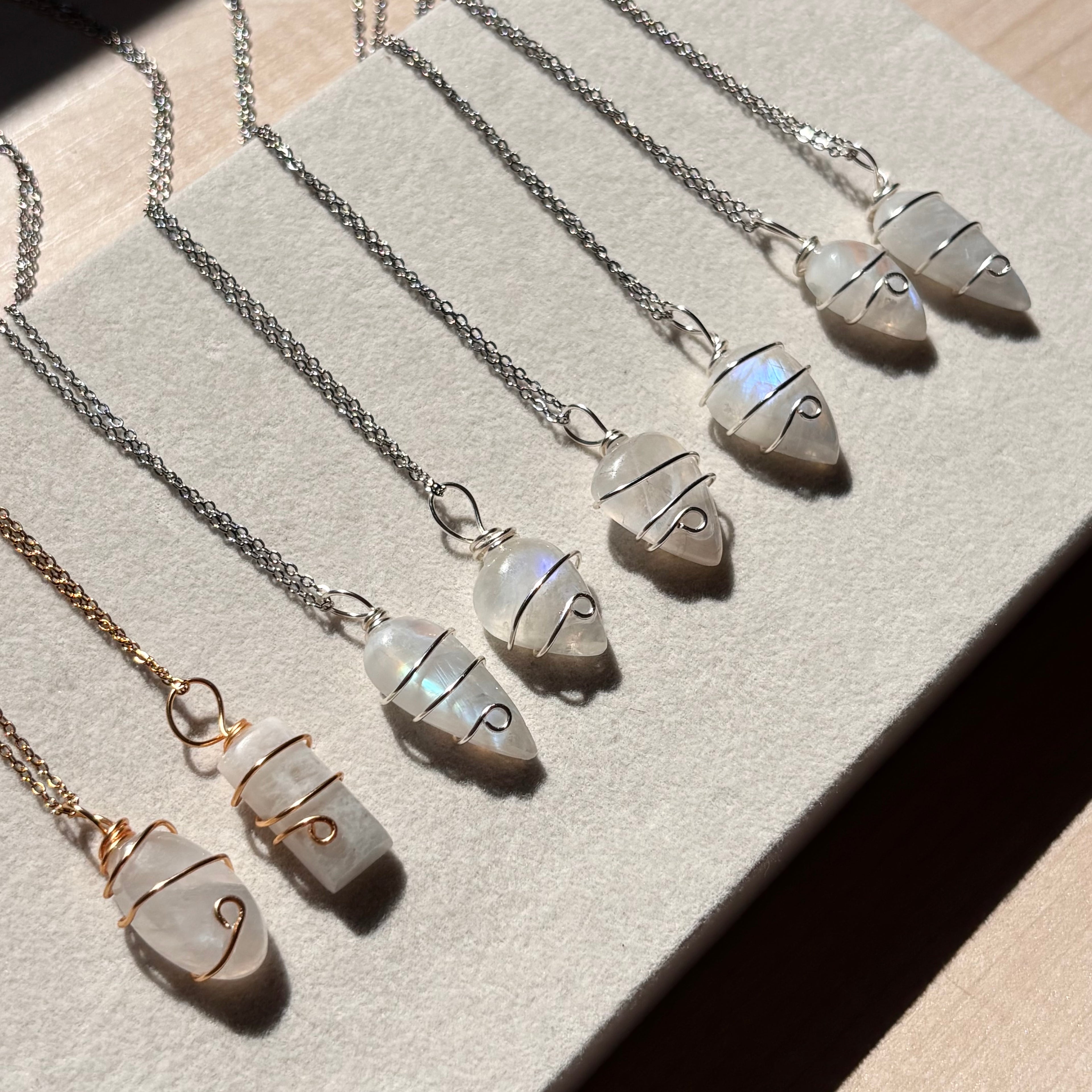 Collar piedra luna
