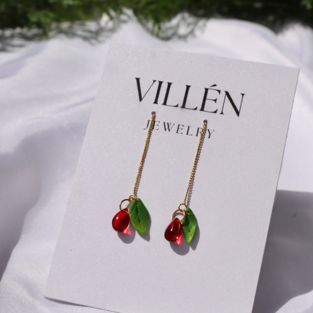 Pendientes rose