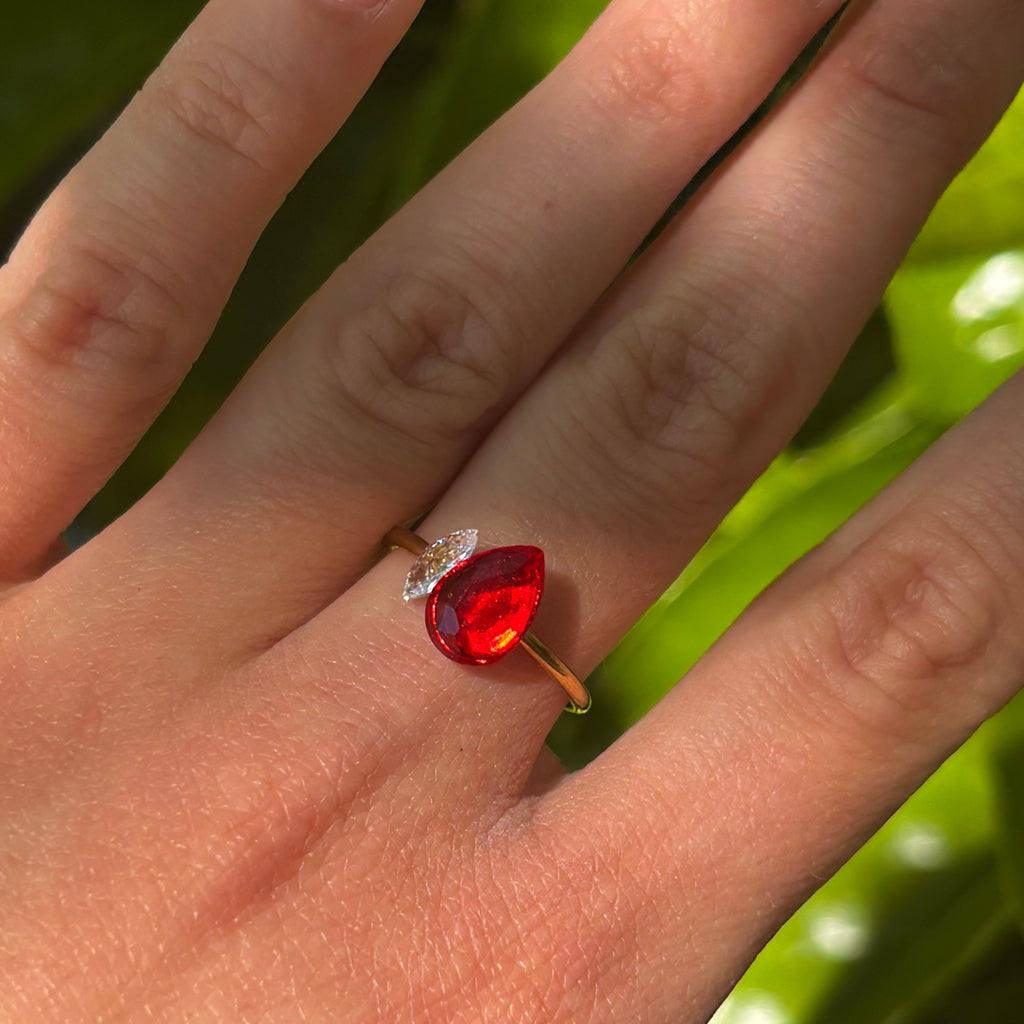Anillo la rosa