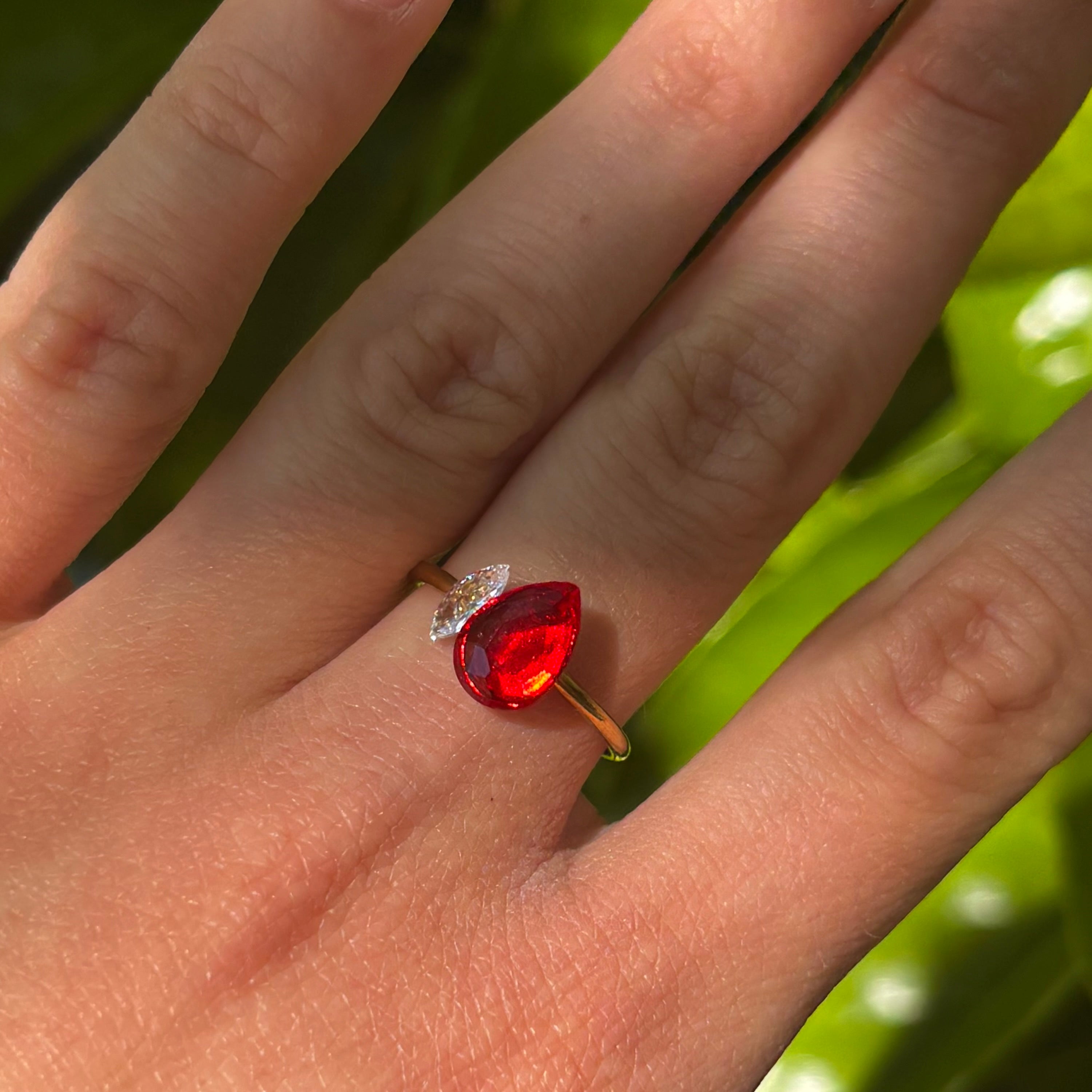 Anillo la rosa