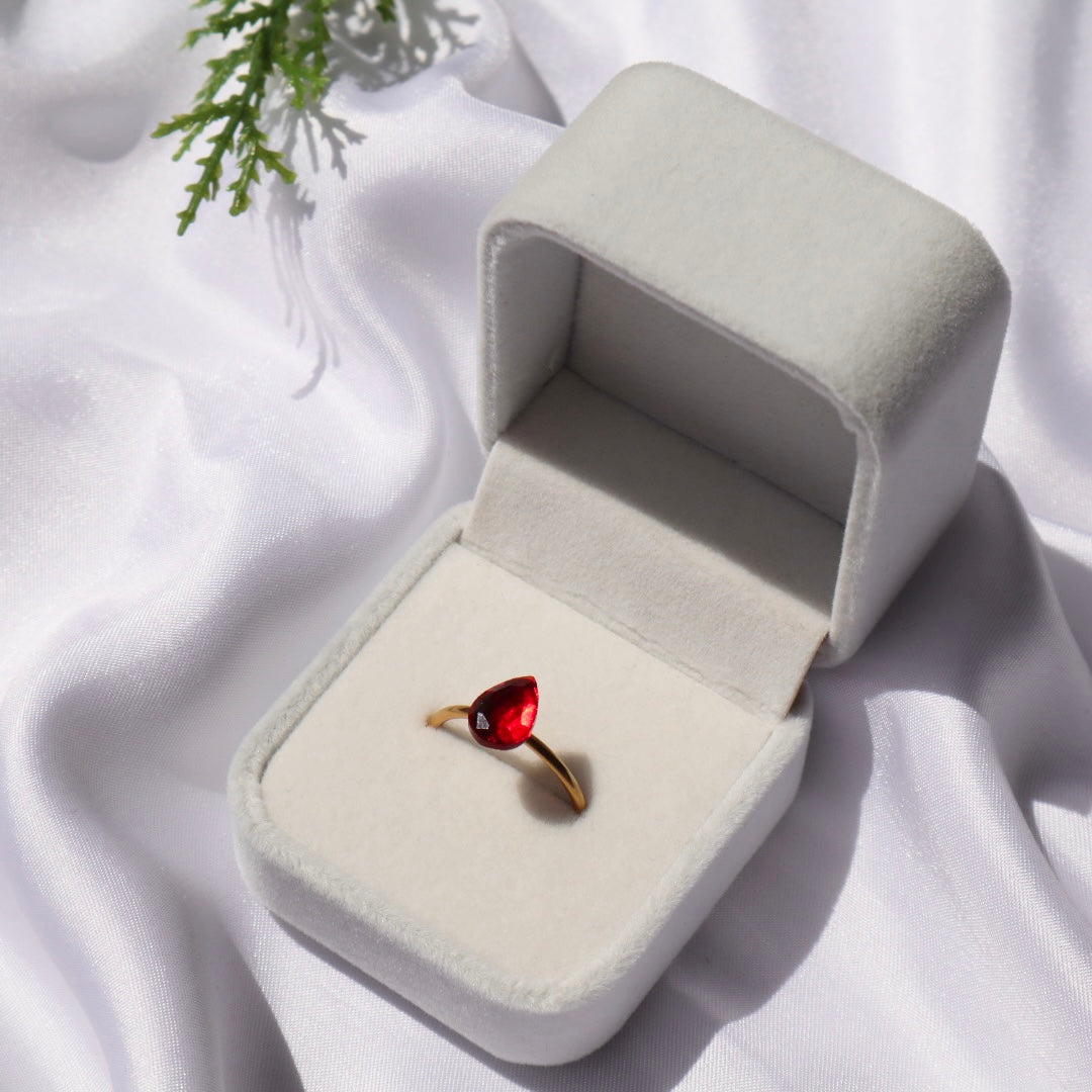 Anillo la rosa simple